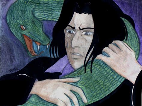 HPDH Snape's death by Dhesia on DeviantArt