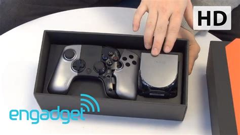 Ouya Unboxing Engadget Youtube