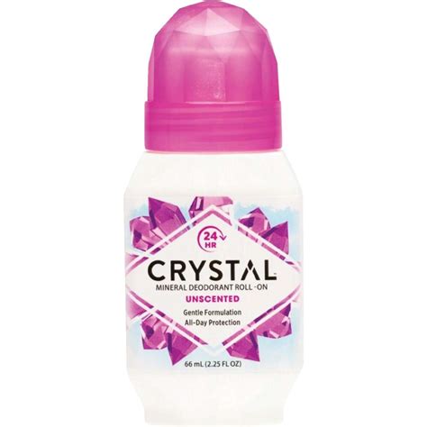 Crystal Roll On Deodorant Unscented 66ml Woolworths