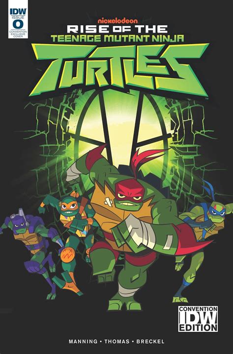 NickALive IDW Publishing Announces TMNT SDCC 2018 Exclusives