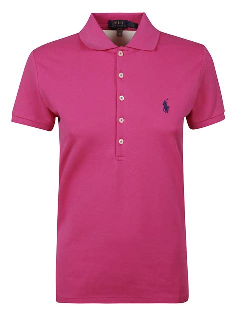 Polo Ralph Lauren Logo Embroidered Polo Shirt Modesens