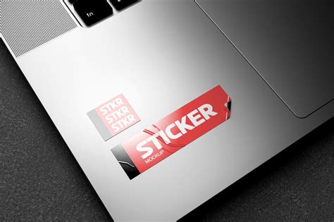 Sticker Mockup, Product Mockups ft. mockup & logo - Envato Elements