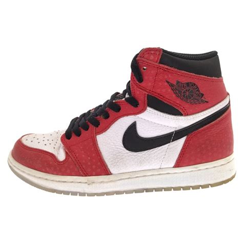 Nike ナイキ ×spiderman Air Jordan 1 Retro High Og Origin Story Gym 555088 602 エアジョーダン スパイダーマンオリジン