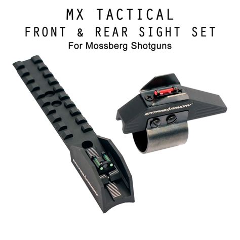 Front And Rear Sight Set For Mossberg Shotgun