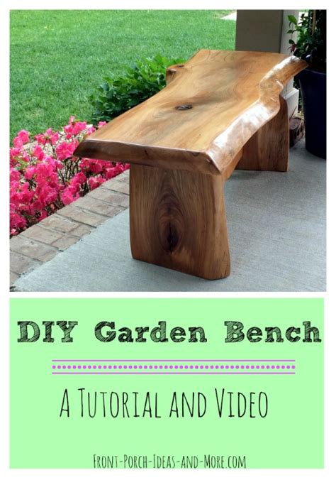 DIY Garden Bench Project