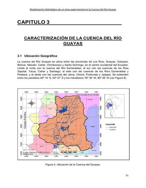 Caracterización de la Cuenca del Río Guayas