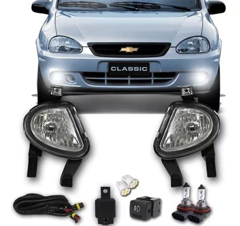 Kit Farol Milha Neblina Corsa Classic 2004 Mod Original