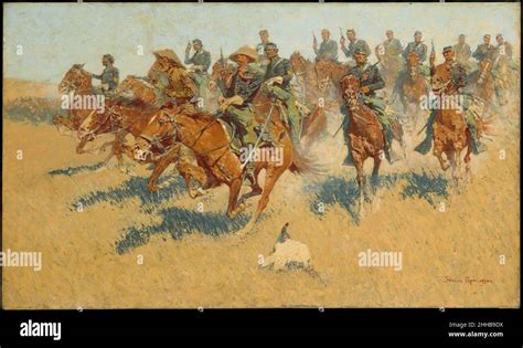 On The Southern Plains 1907 Frederic Remington American One Of Remington’s Favorite Themes Was