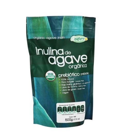 INULINA DE AGAVE PREBIOTICO 500GR ENATURE Shopzote