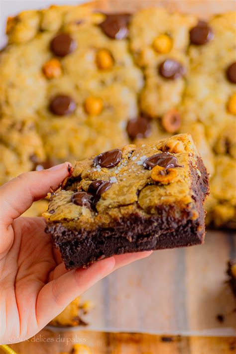 Brookies Recette G Teau Mi Brownie Mi Cookies Aux D Lices Du Palais