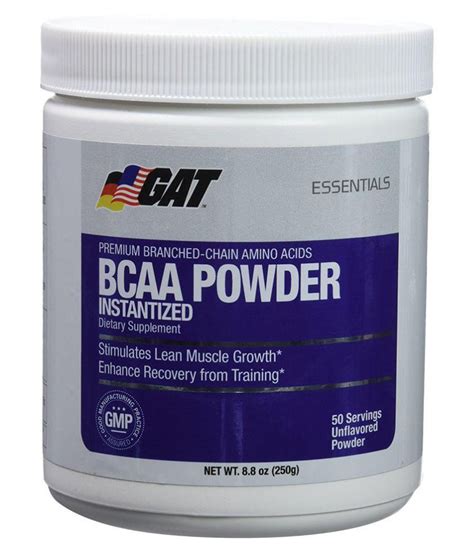 Gat Bcaa Powder Gm Unfalvoured Buy Gat Bcaa Powder Gm