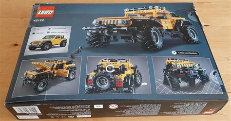 Lego® Technic 42122 Jeep Wrangler Rubicon PoniČenÁ Krabice Aukro