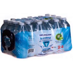 Bottled Spring Water 500 ML Plastic 500MLX24 24 PK