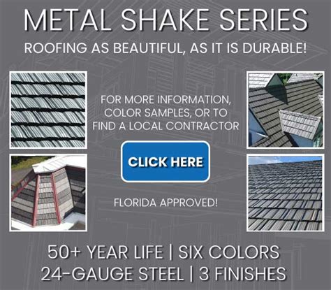 Metal Shake Series - Modern Metal Roofing