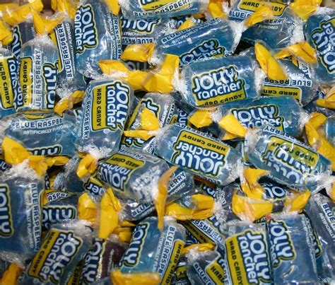 Jolly Rancher Blue Raspberry 8oz Hard Candy Half Pound Free