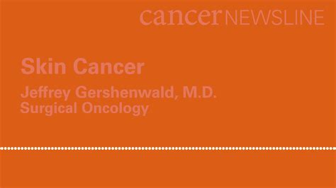 MD Anderson Cancer Center on LinkedIn: #skincancer #endcancer