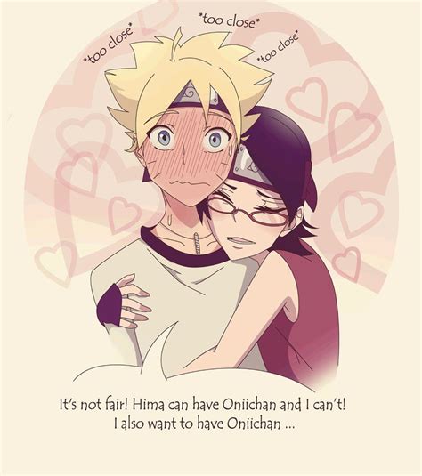 Otpborusara But He Cant Be Your Oniichan Sarada Original Owner