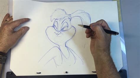 Lola Bunny Drawing Step By Step ~ Looney Lola Tunes Drawingtutorials101 ...