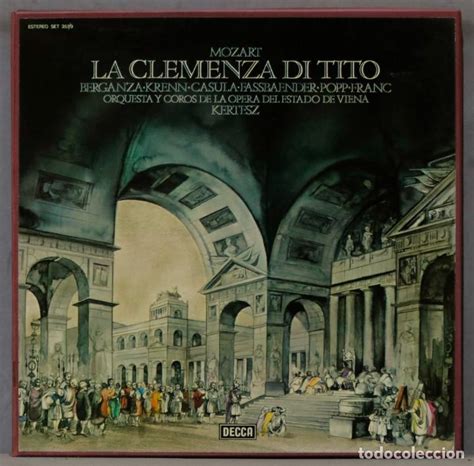 Caja Lp Mozart La Clemenza Di Tito Viena Sta Comprar Discos Lp