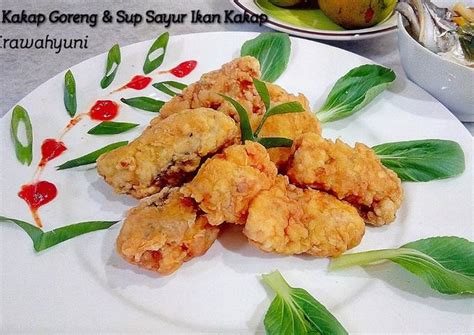 Resep Fillet Ikan Kakap Goreng And Sup Sayur Ikan Kakap Oleh Wira Wahyuni