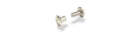 Tandy Leather 14 Nickel Chicago Screws 10 Pack 1290 02