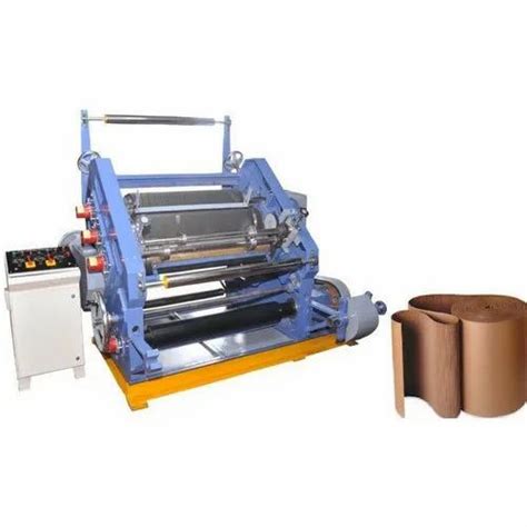 Semi Automatic Fingerless Corrugation Machine Capacity Ton In