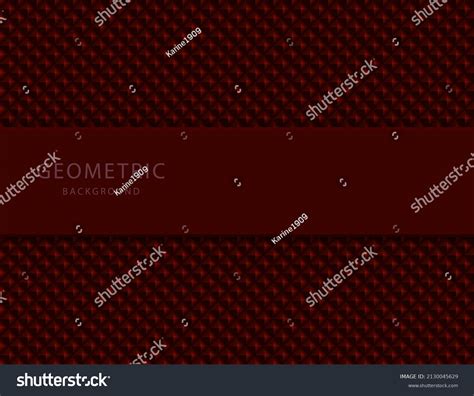 Red Geometric Background Vector Illustration Stock Vector (Royalty Free ...