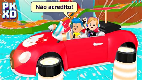 Corrida De CARROS VOADORES No XD Race Do PK XD YouTube