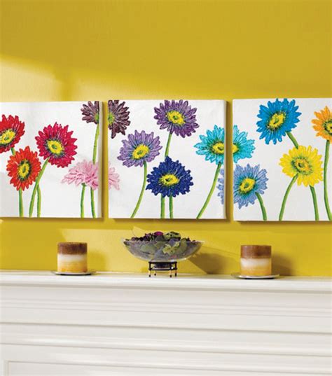 Daisies Wall Panels At Fun Letter Wall Art