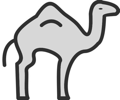 Camel Icon Design 素材 Canva可画