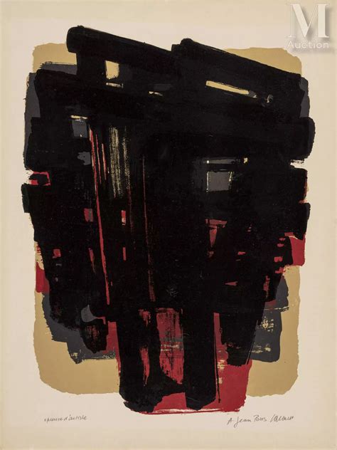 Pierre SOULAGES né en 1919 Lot 106 enchères