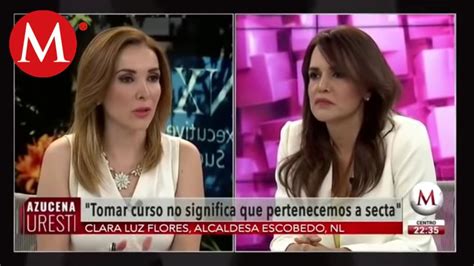 Clara Luz Flores Entrevista Con La Alcaldesa De Escobedo Clara Luz