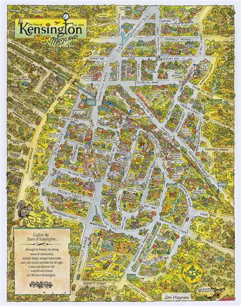 Proceeds From Sales of New Town of Kensington Poster to Benefit Noyes