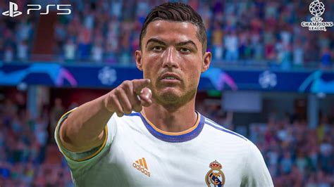 Fifa 22 Ps5 Real Madrid Vs Juventus Ft Ronaldo Mbappe Uefa