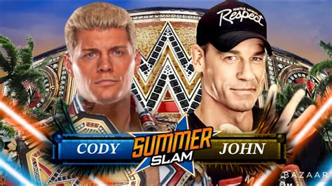 Wwe Summerslam Dream Match Card Predictions Youtube