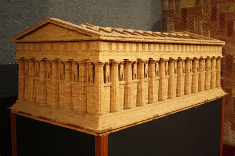 Temple Of Zeus Model Agrigento Illustration World History Encyclopedia