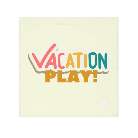 Vacation Sex Play Nectar Napkins Fun Flirty Lovers Lils Towels