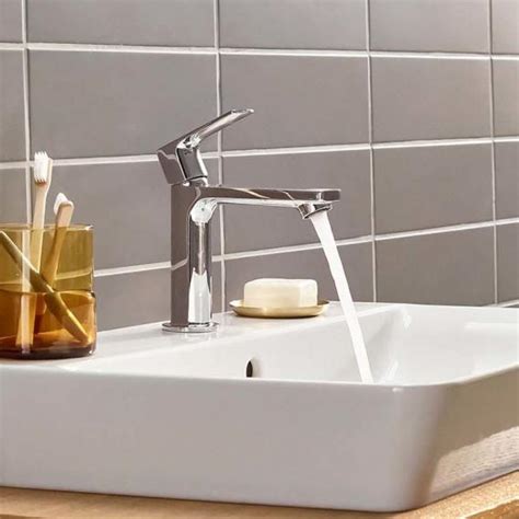 Hansgrohe Rebris E Mitigeur Lavabo Coolstart Chrome Sans Garniture