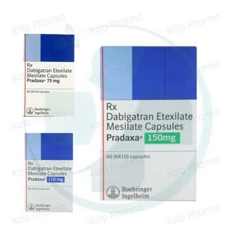 Pradaxa Dabigatran Etexilate Capsules At Rs 398stripe Nagpur City