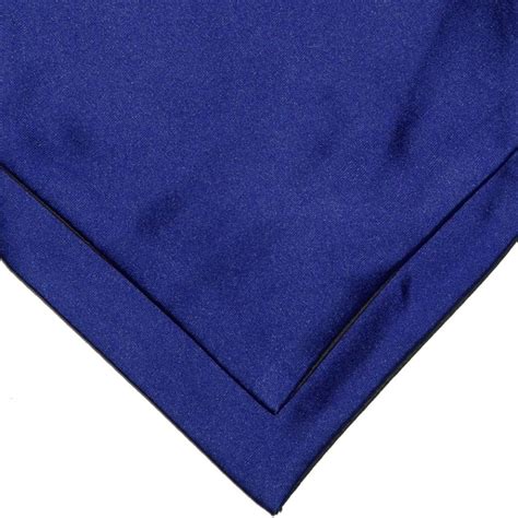 Royal Blue Satin Men Cravat Tie Mens Cravat Tie Wedding Cravats