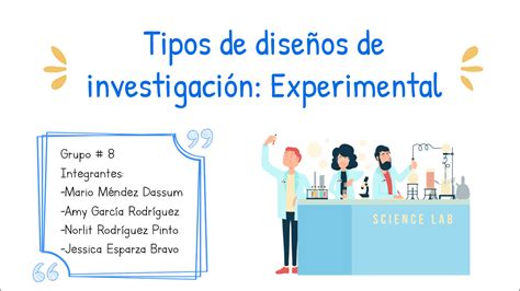 Tipos De Diseños De Investigación Experimental Diapositivas De