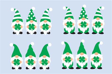 St Patricks Gnomes Svg Saint Patricks Gnome Svg Gnome Svg St