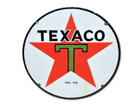 Texaco Star Logo Sign Auburn Spring Rm Sotheby S