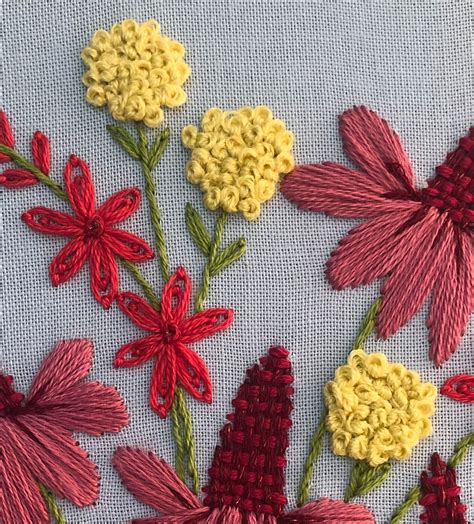 10 Hand Embroidery Stitches to Create Beautiful Flowers