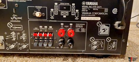 Yamaha HTR 2071 Home Theatre Receiver Photo 4317748 Canuck Audio Mart