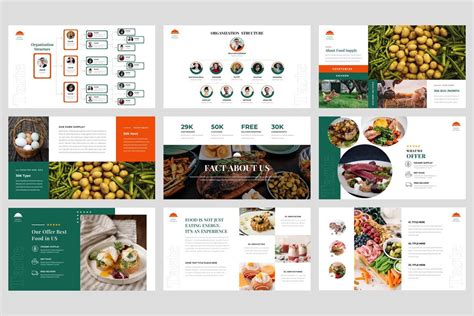 Company Profile Food And Beverages Powerpoint Template Presentation