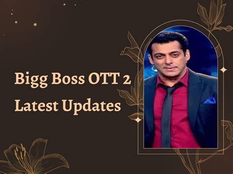 Salman Khan Shoots Teaser Of Bigg Boss Ott Season 2 To Be Released