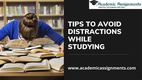 Tips To Avoid Distractions While Studying