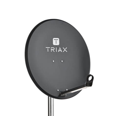 Triax Tds Galvanized Steel Satellite Dish Cm Anthracite Gray