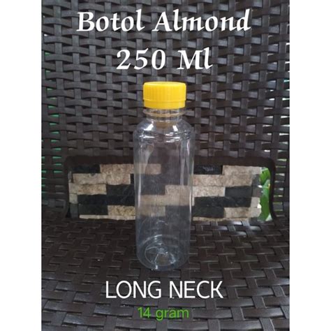 Jual Botol Almond Ml Botol Plastik Ml Botol Almond Long